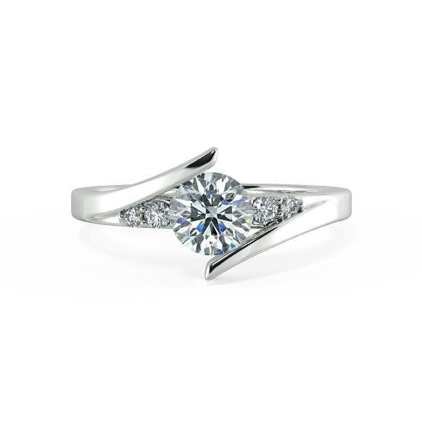 Diamond Wedding Band Set NCC3006 2